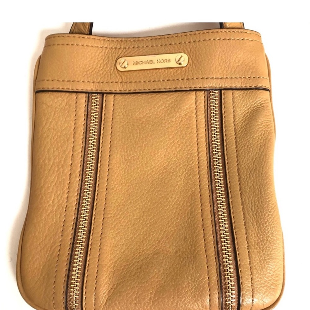Michael Kors Mosley Zip Brown Crossbody